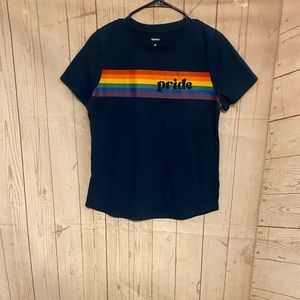 Sonoma Women’s Pride Graphic Tee,Size M, New Without Tag